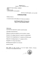 Convocation 30 mars 2026